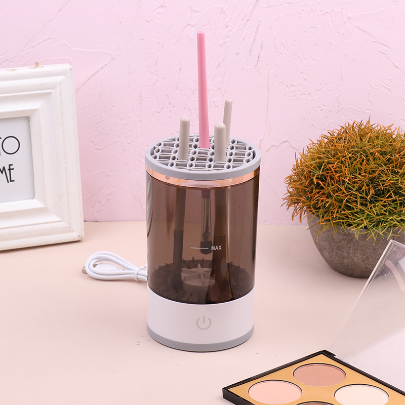 GlamClean — Nettoyeur de Pinceaux Électrique Rechargeable