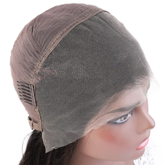 Perruque Cheveux Naturels — Dentelle HD Invisible, Rendu 100% Naturel