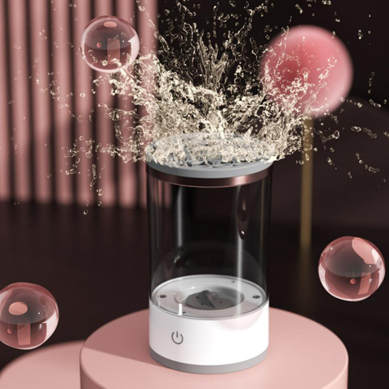 GlamClean — Nettoyeur de Pinceaux Électrique Rechargeable