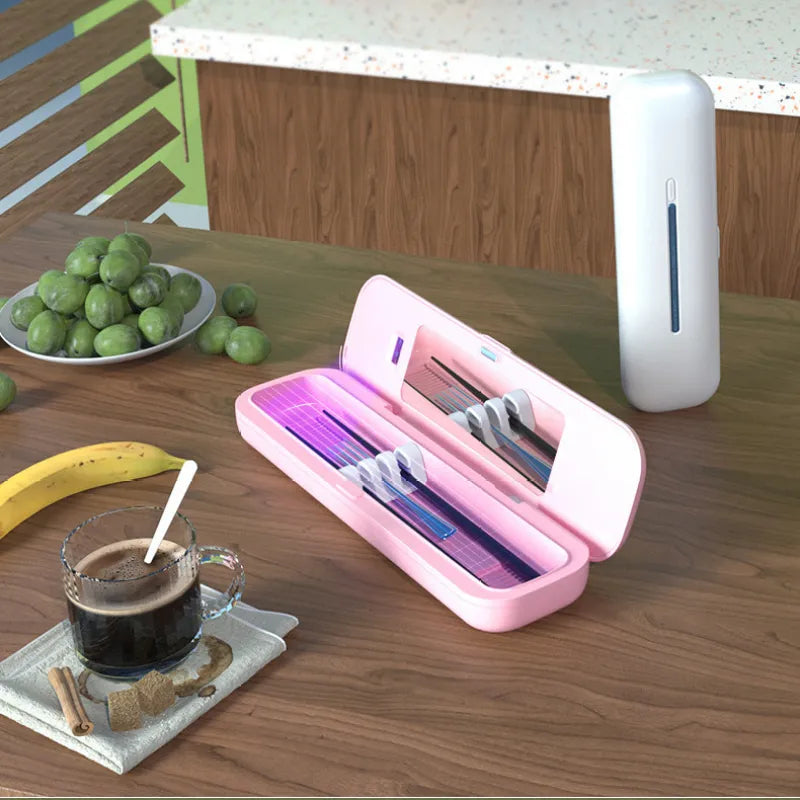 Stérilisateur UV Portable pour Brosse à Dents — Hygiène Totale où que Vous Soyez