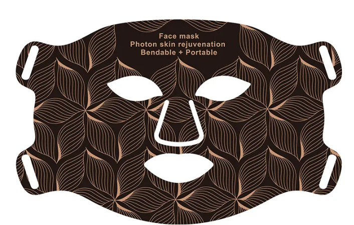 Appareil Beauté LED Anti-Âge en Silicone — Rajeunissement & Soin de la Peau à Domicile
