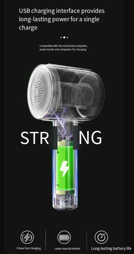 Tondeuse Anti-Boulochons Rechargeable — Redonnez Vie à Vos Vêtements